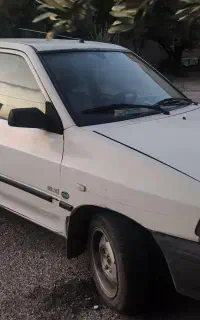 پراید صبا سفید مدل ۸۹ دوگانه فابریک سالم