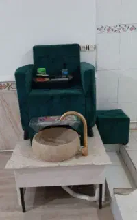 صندلی پدیکور وتخت فیشال