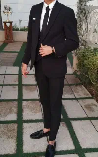 کت شلوار مجلسی مردانه برند ، اصل ترک سایز ۴۶ ۴۸