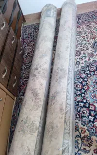 دوعدد فرش محتشم کاشان ۷۰۰شانه سه در چهار