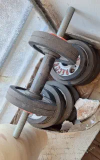 دمبل متغیر جمعا ۲۰کیلویی جفت ۱۰کیلویی