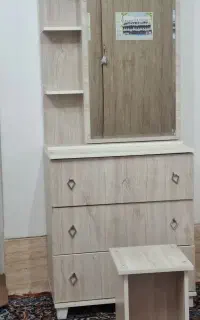 میز دراور و آرایش با صندلی