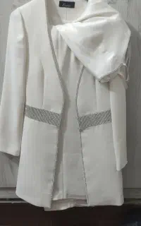 کت شلوار سه تیک با تاب