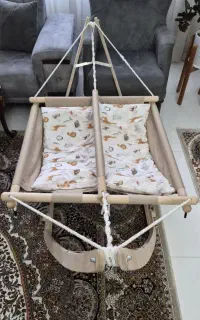 ننو چوبی دوقلو در حد نو