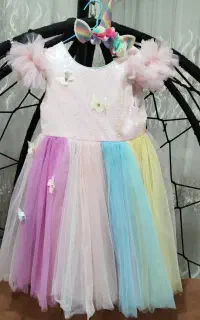 لباس عروس رنگی