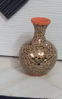 گلدان آینه کاری شده