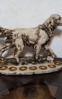 جا شمعی طرح سگ