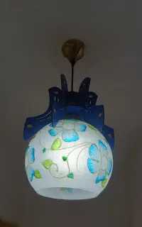 لوستر آبی در حد نو