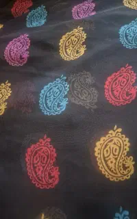 پارچه حریر ترمه مناسب چارقد وساحلی و..