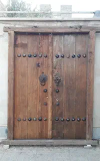 درب چوبی قدیمی