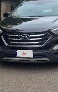 هیوندا سانتافه ۲۰۱۵ پلاک دائم منطقه آزاد