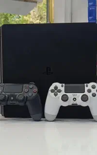 Ps4 اسلیم ۵۰۰ گیگ کپی خور دو دسته اصلی