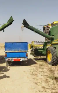 حمل گندم، نخاله، ماسه، مصالح ساختمان