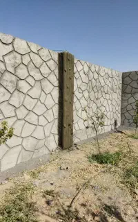 سیمان کاری باغات