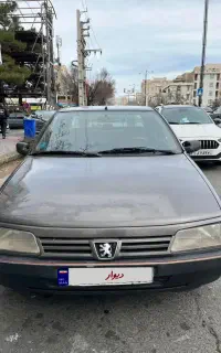 پژو روا مدل ۸۵ پژو یه لکه رنگ