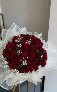 گل ربانی با روبان