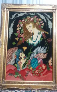 تابلو فرش خیام