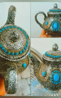 قوری چینی دکوراتیو