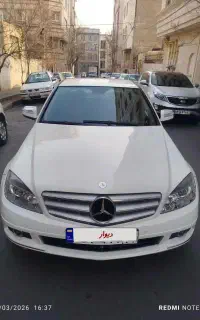 بنز C200 مدل 2008