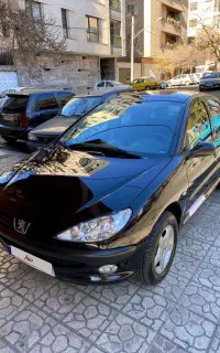 پژو۲۰۶تیپ۳پانوراما،بیرنگ وکارکرد۱۳هزارتا(درحدصفر)