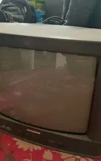 تلویزیون ۱۴ اینچ ، dvd ، دی وی دی ، وی اچ اس