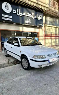 سمند ال ایکس مدل ۹۵ بی رنگ