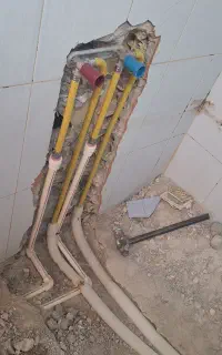 نصب شیر آلات و تعمیرات آب و فاضلاب