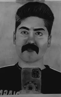 طراحی  سایه های سیاه و سفید  انجام در برگه A3
