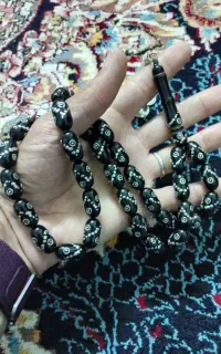تسبیح نقره کوب