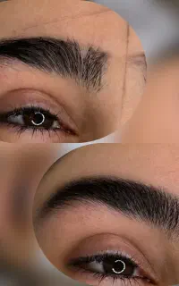 مدل بن مژه ی پلک بالا و میکروی ابرو