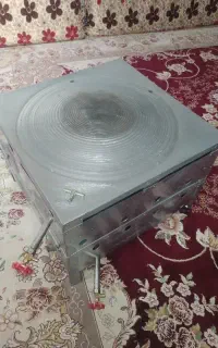 تنور عراقی دوطبقه سایز بزرگ دحدنو گالونیزه زد زنگ