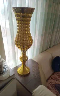 فروش گلدان شیشه ای دست دوم ۸۵سانتی