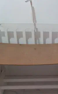 تخت و گهواره کنار مادر چوبی