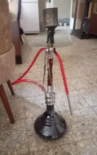 قلیون برنجی تنه دو سیب سالم سالم