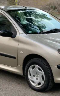 پژو ۲۰۶ تیپ ۲ مدل ۱۳۸۴ بدون رنگ
