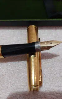 ست خودکار وخودنویس طلا پارکر۷۵ اصل امریکایی