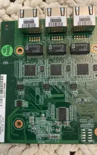 ماژول شبکه صنعتی Advantech MIOE-220 سه پورت