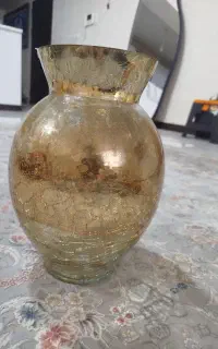 گلدان شیشه ای نو