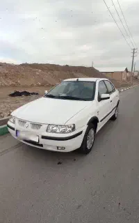 سمند LX مدل ۹۳ بی رنگ فابریک