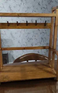 شلف چوبی آشپزخانه