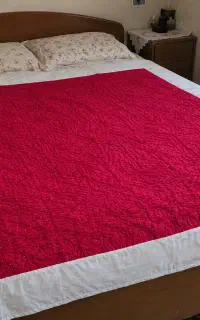 لحاف تمیز تازه عروس استفاده نشده
