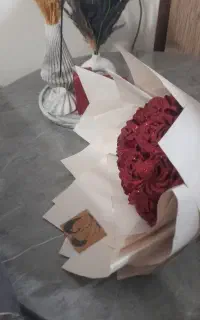 ۱۳ شاخه آماده /گل روبانی