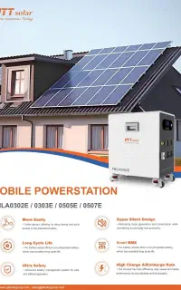 برق خورشیدی اضطراری پرتابل ۵ کیلووات