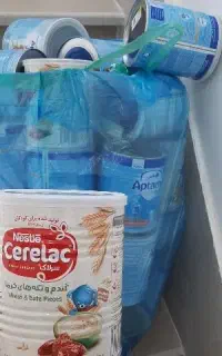 قوطی خالی شیرخشک