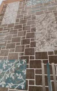 فرش زمرد مشهد۶ متری نخ هیت ست آلمان