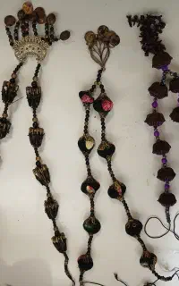 گردن آویز میخک مهر