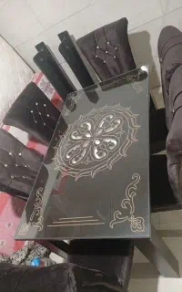 میز غذا خوری 6نفره کاملاً سالم