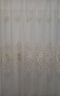 پرده حریر شاین دار سلطنتی