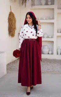 شومیز و دامن ارسالشم رایگان