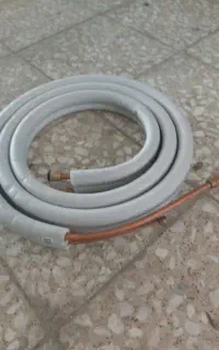 لوله مسی وکابل برق اورجینال کولر گازی ۵ متری